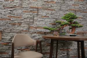 Ladrillos de piedra <span class=keywords><strong>caliza</strong></span> triturada Pu Fortress Big Slab para paredes exteriores, modernos, culturales, impermeables, para paisajismo de patios exteriores, naturales - Product Image 2