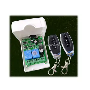 DC12-48V 2-Channel 433Mhz RF Wireless Remote Control Switch 433 mhz receiver for Motor Forward and Reverse