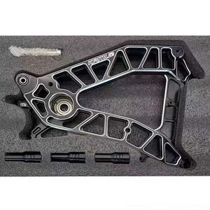 एक्समैक्स 300 रेसिंग रियर स्विंगआर्म एडाप्टर ब्रैकेट संशोधित क्रैक कम मिश्र धातु स्विंगआर्म स्टील एल्यूमीनियम भाग - Product Image 5