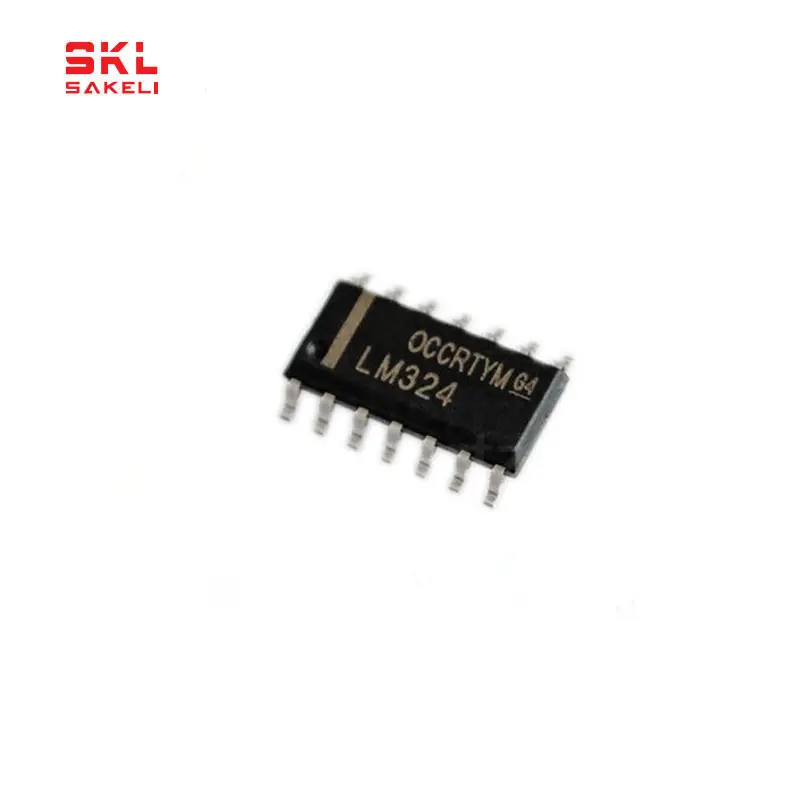 LM324DR SOIC-14 רכיבים אלקטרוניים אפקט שדה צינור ארבע תפעולי LM324DR