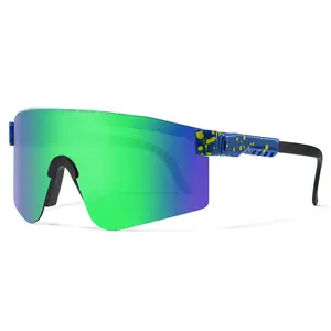 The Sunglasses 2023 Cost-effective Cycling Sunglasses Outdoor Bicycle Brand Custom Logo Driving Running UV400 Windproof PC Sport Sunglasses