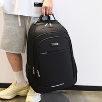 Mochila Escolar Impermeable con Cierre y Logotipo Personalizado para Hombre, con Puerto USB y Protección Antirrobo, Capacidad de 20-36L