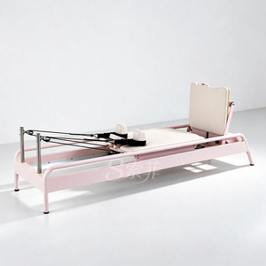 Máquina <span class=keywords><strong>de</strong></span> <span class=keywords><strong>Pilates</strong></span> Profesional <span class=keywords><strong>de</strong></span> Aluminio Comercial, Estilo Coreano, Color Rosa, para Estudio - Product Image 5