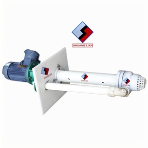 FYS Fluoroplastic مقاومة للتآكل عمودي طويل الحوض مضخة كيميائية شبه غاطسة <span class=keywords><strong>API610</strong></span> Vs4 العزل الحراري - Product Image 4