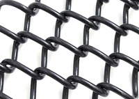 Pagar Rantai Pengaman Anti-Potong Anti-Panjat Mini Mesh PVC Berlapis Galvanis 20x20 25x25 mm Komersial
