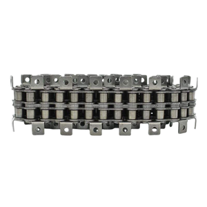 Endüstriyel Kör Zincir, Sonsuz Kapatıcı Naylon Kasnak, Paslanmaz Kırıcı Bilyalı Ankraj, Sessiz Plastik Elmas Tahrikli Çift Rulolu Zincir - Product Image 5