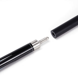 高品位カーボンビリアードキュー147cmステンレス鋼インターフェースファームとタイト11.5mm/12.5mmチップ1/2スプリット - Product Image 3