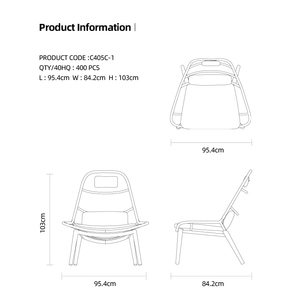 Fauteuil de jardin en rotin tressé Artie, mobilier de patio moderne et confortable pour balcon et extérieur - Product Image 5