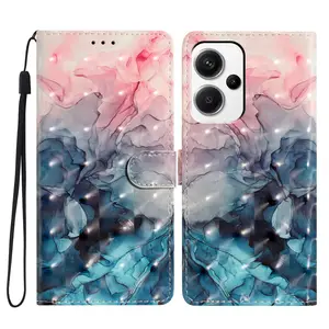 Fashion Design Flower Butterfly owl tape Leopard Pattern Wallet Leather Case For Redmi note 13 Pro plus Cell Cover