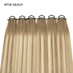 Vente chaude 12A russe Remy un donneur cheveux vierges bruts plus longs rapport de cheveux point culminant Piano couleur Double trame plate dessinée - Product Image 3