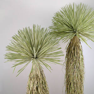 Plante artificielle en pot, décoration paysagère, plante verte décorative, type 'Straw Man Dragon Blood Tree', en matière souple - Product Image 5