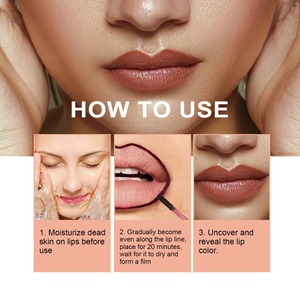 Delineador de Labios Color Marrón Claro, Realza las Líneas de los Labios, Aumenta el Color de los Labios, Resistente a las Manchas, Maquillaje de Labios de Larga Duración - Product Image 6
