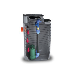 Tanque de elevación MINISOL XL 1450L para maquinaria de tratamiento de agua - Product Image 2