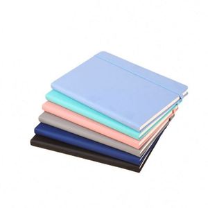 A5 PU Notebook Hardcover Elastic Band Business High-end <b>Journal</b> Enterprise Customized LOGO Wholesale Promotion - Product Image 6