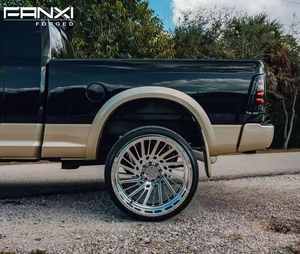 Jantes de camion en alliage forgé FANXI 20x10 6x5.5 pour <span class=keywords><strong>Yukong</strong></span> ram 22x12 24x12 24x14 8x170 pour Ford F250 26x12 26x16 26x16 8x180 pour Chevy - Product Image 2