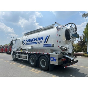 Shamcan Manual Diesel Sewage Suction Truck 20000L High Pressure Fecal Suction Sewer Jetting Cleaning Tanker - Product Image 3