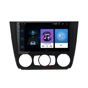 Kirinavi Android 10 9英寸车载无线电导航dvd适用于bmw 1系列e87 2004 -2011车载多媒体导航，带gps