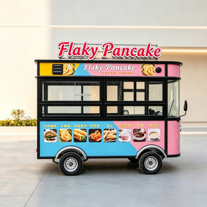Remolque de Comida Móvil, Panadería, Camión de Comida Totalmente Equipado, Remolque de Comida Callejera de Helados y Café en Venta - Product Image 3