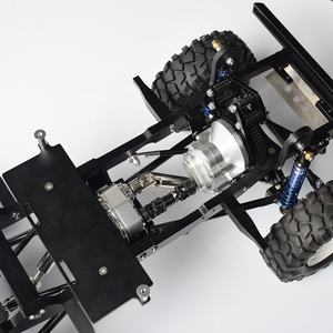 Chasis de Metal para coche teledirigido, 275mm, CNC, base de rueda, para 1/10 RC Crawler Car Defender D90 Gelande II - Product Image 5