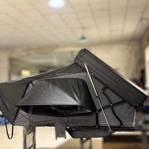 Tente de toit légère à <span class=keywords><strong>prix</strong></span> d'usine, tente de <span class=keywords><strong>camping</strong></span> en aluminium pour voiture, tente de toit rigide de type Z pour voiture - Product Image 1