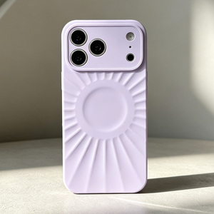 เคสโทรศัพท์ซิลิโคนลายดวงอาทิตย์รุ่นใหม่ S139 สำหรับ iPhone 16 17 18 Pro Max ป้องกันแรงกระแทก - Product Image 2