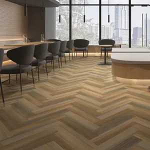 100% Virgin Material Hoytech European Style Vinyl Flooring Supplier Rigid Core Lvt Flooring Spc Flooring Herringbone