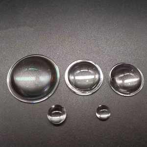 Venta al por mayor Diámetro 25mm FL 25mm Lente asférica de enfoque de vidrio óptico para iluminación - Product Image 1