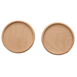 Sous-verre en bois réutilisable moderne pour cérémonie du thé japonaise, tapis de tasse isolant thermiquement en hêtre et noyer, carré 10 cm - Product Image 5