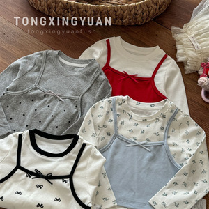 Child Star Circle Baby Girls Long Sleeve T-Shirt Crew Neck Breathable Autumn Casual Top - Product Image 5