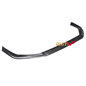 Carbon Fiber V Style Front Bumper Lip Chin Spoiler Front <b>Splitter</b> for Honda Civic 11TH FL1 FE1 FL4 Auto Tuning - Product Image 4