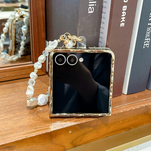 <span class=keywords><strong>เคส</strong></span>โทรศัพท์ใสสำหรับ Samsung <span class=keywords><strong>Galaxy</strong></span> Z Flip8 <span class=keywords><strong>เคส</strong></span>กันกระแทกแบบพับได้เคลือบสีโรสโกลด์สำหรับ Samsung Z Flip7 - Product Image 4