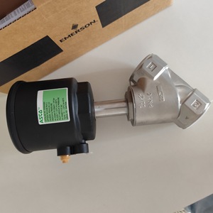 Vanne à siège incliné Asco 1/2 pouce PN16 en acier inoxydable électromagnétique pour un contrôle rapide du débit - Product Image 1