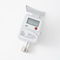 Medidor de Agua Ultrasónico de Acero Inoxidable DN15 de Alta Precisión, Medidor de Flujo Digital Electrónico de Bajo Flujo Inicial para Uso Residencial