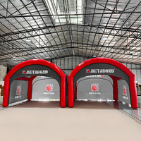 Tente gonflable géante personnalisée pour publicité, événements, stands de concession, promotion en salon professionnel, tente gonflable hermétique