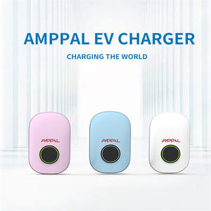Estación <span class=keywords><strong>de</strong></span> Carga para Vehículos Eléctricos AMPPAL <span class=keywords><strong>de</strong></span> 7 kW, Montable <span class=keywords><strong>en</strong></span> Pared o Suelo, Portátil, para Autos Eléctricos - Product Image 6