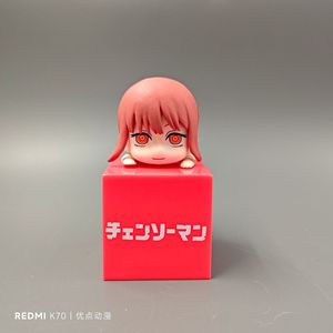 <span class=keywords><strong>Figurine</strong></span> de collection mignonne Chainsaw Man Makima Power <span class=keywords><strong>Denji</strong></span> Chibi allongée, modèle de poupée en boîte - Product Image 5