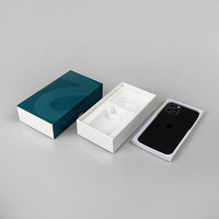 Boîte d'emballage universelle personnalisée pour téléphone portable, boîte d'emballage pour téléphone portable reconditionné, boîte d'emballage pour iPhone d'occasion avec insert