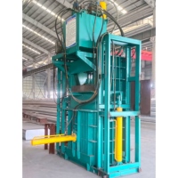 Presse à balles hydraulique verticale de 160 tonnes Compacteur hydraulique Presse à balles de recyclage de déchets Machine de recyclage de machines
