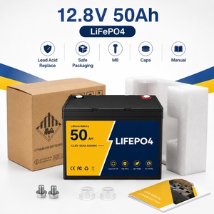 Batterie LiFePO4 12,8 V 50 Ah avec BMS pour système de stockage d'énergie solaire, camping-car, alimentation de secours hors réseau - Product Image 6