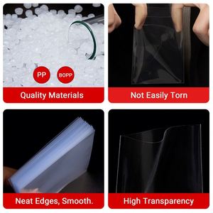 Protège-cartes 100 pièces en polypropylène transparent sans PVC, sans acide, pour objets de collection, taille standard, protection - Product Image 2