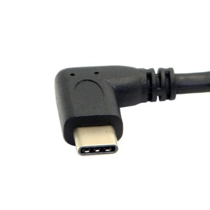 <span class=keywords><strong>C</strong></span>âble d'extension angulaire <span class=keywords><strong>USB</strong></span> 3.1 Type-<span class=keywords><strong>C</strong></span> mâle-femelle pour fabricants, prend en charge la transmission de données, l'audio, la vidéo et la charge rapide - Product Image 3