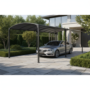 Tente de stationnement mobile pour jardin et terrasse extérieure, auvent de stationnement 10x20 pieds, pergola <span class=keywords><strong>en</strong></span> acier pour <span class=keywords><strong>voitures</strong></span> - Product Image 2