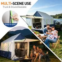 Tente de camping FBSPORT imperméable pour benne de camion, tente gonflable pour maison, tente de plage