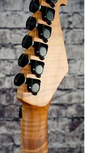 Guitarra Eléctrica de Alta Calidad con Pastillas SBS Alnico Coil Tap Treble Bleed, Trémolo Floyd Rose y Mástil de Arce Roasted - Product Image 2