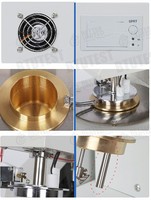 Testeur de point d'éclair à coupelle fermée entièrement automatique, normes ASTM D93 et ISO 2719, écran tactile 8 pouces, modes d'allumage doubles