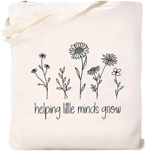 Bolsa de Lona con Diseño de Dibujos Animados 'Los Libros Son Magia', Bolsa de Hombro Moderna, Bolsa de Compras Reutilizable Extra Grande, Regalo para Lectores, Estudiantes y Amantes de los Libros - Product Image 1