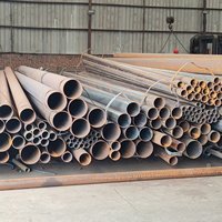 Tuyau rond en acier au carbone soudé ASTM A53 API 5L, épaisseur de paroi personnalisée SCH10 SCH20 SCH40 SCH80, pour utilisation en pipeline de service sous pression