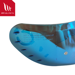 Visera de Repuesto para Casco MT RAPIDE V-14, Material PC, Protección para la Cabeza, TALLA ÚNICA, TRANSPARENTE, REVO AZUL - Product Image 5