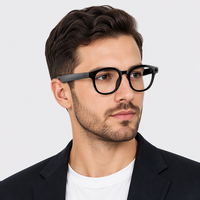 Lunettes intelligentes IA avec caméra 1080P, traduction en temps réel, appels, enregistrement vidéo HD, audio mains libres