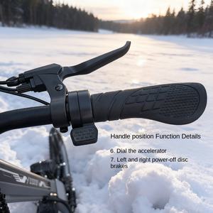 All-Terrain <strong>Snow</strong> Scooter for Mountain Climbing and Ice Fishing, CE Certified Electric <strong>Snow</strong> <strong>Bike</strong> - Product Image 5